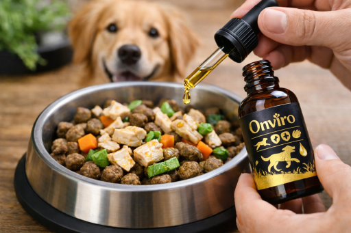 Dávkování Onviro do krmiva psa